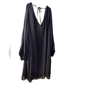 Tash and Sophie Black shift Midi Dress size 2X